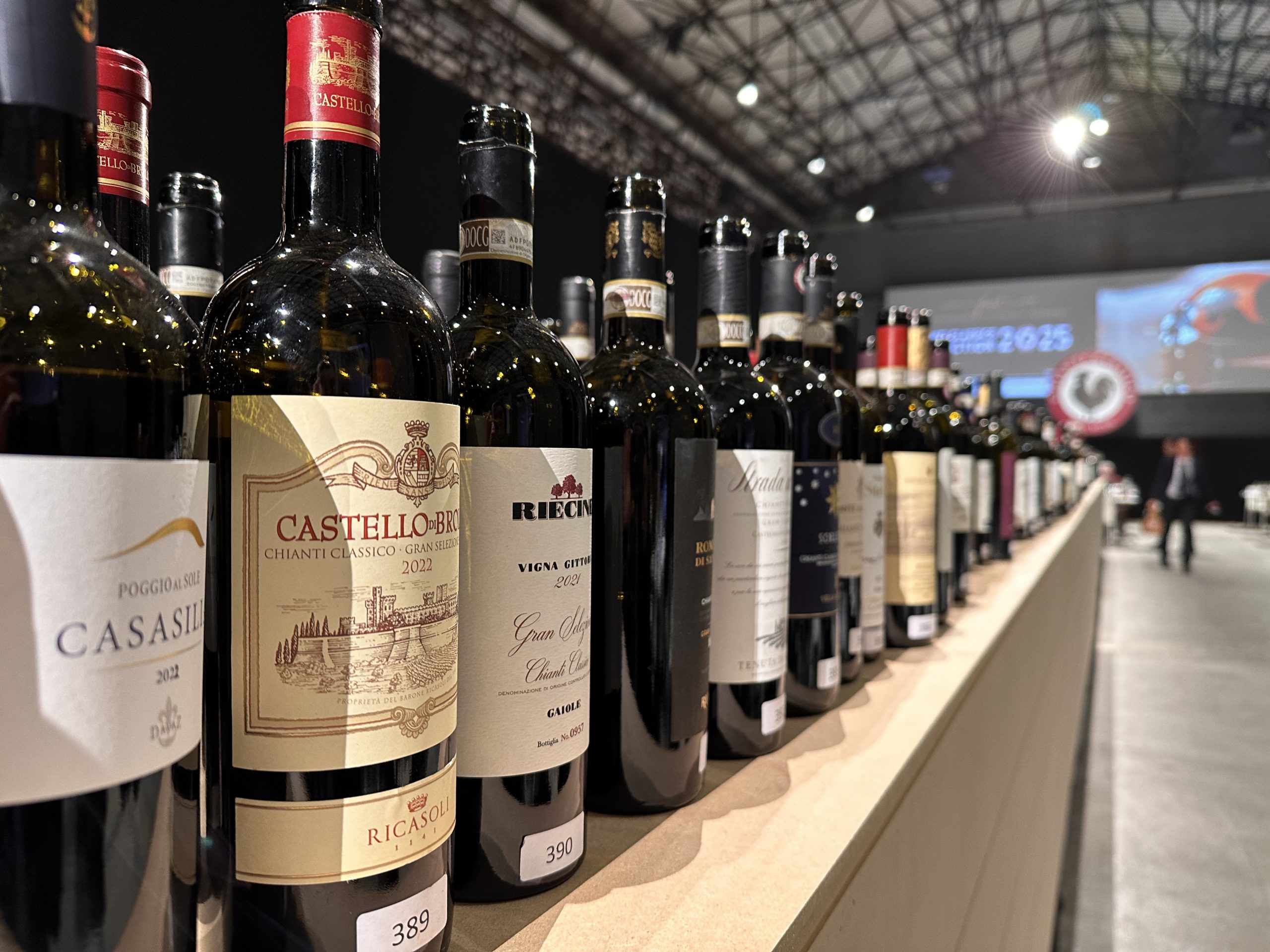 Selezione di 790 etichette Chianti Classico