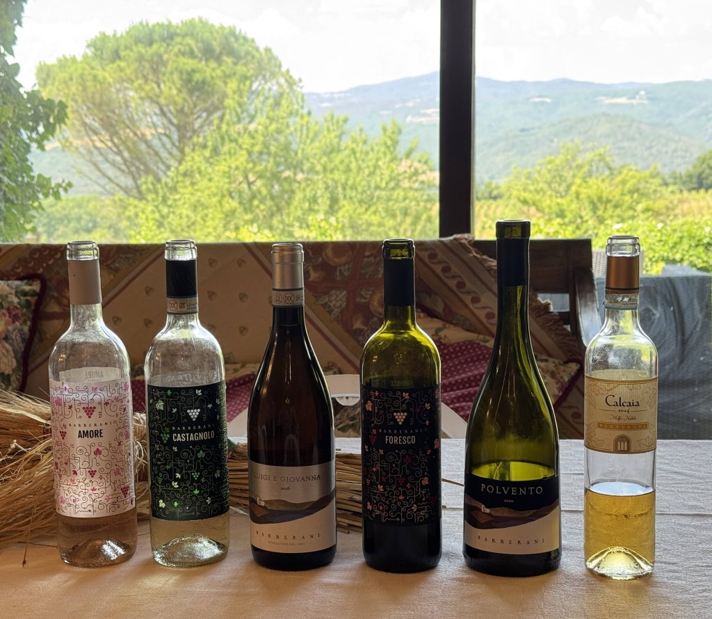 In visita da Barberani